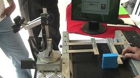 brazo robot clasificador de colores