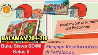 KUNCI JAWABAN TEMA 8 KELAS 2 SD PEMBELAJARAN 6 SUBTEMA 4