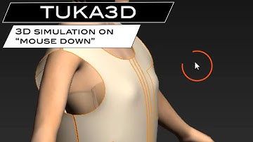 Drape on Mouse Down | TUKA3D 2021 Feature