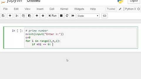To Check given number is prime or not in python