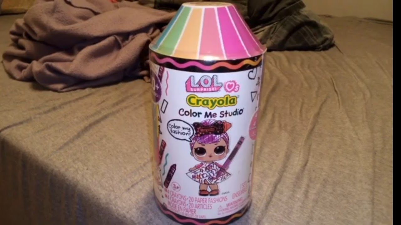 LoL Surprise ❤️'s Crayola - Color Me Studio, "Sunglow Sweetie"