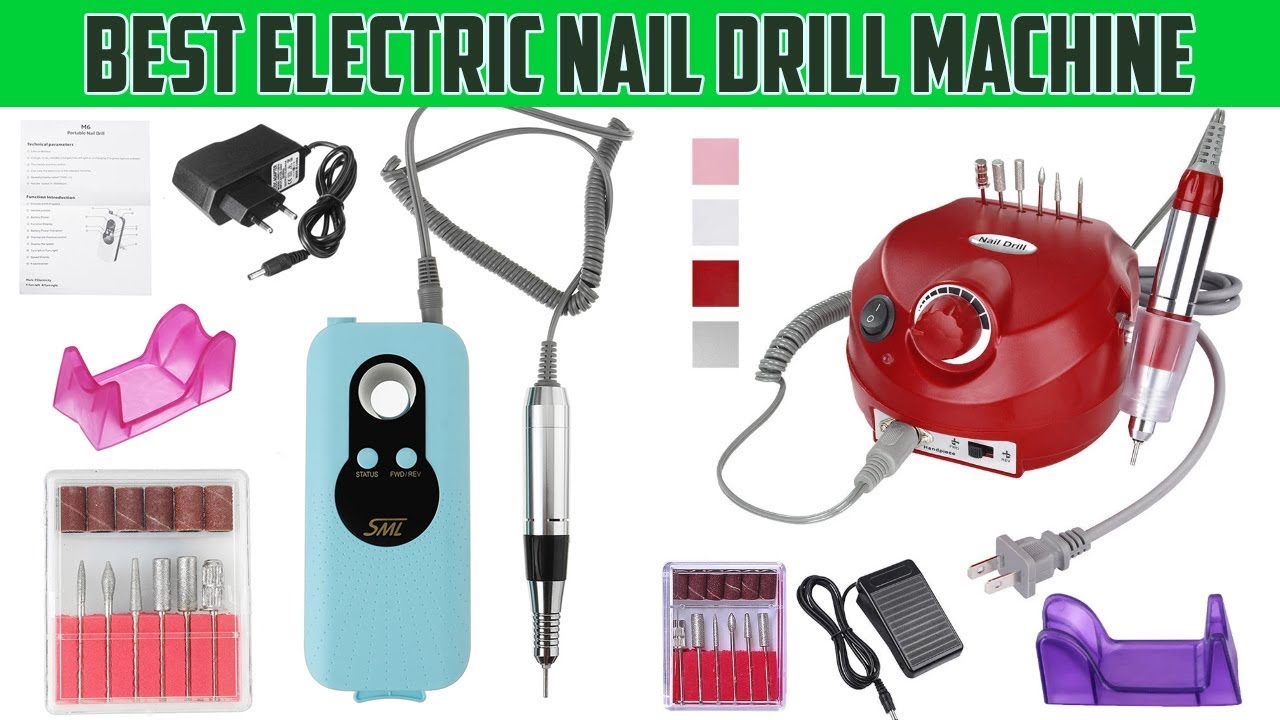 Rechargeable Electric Nail Drill Machine - wide 8