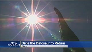 Dixie The Dinosaur Coming Back To Dixon