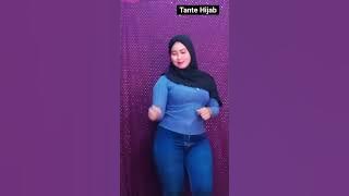 hijab style || recomended hijab style 2022 tante badan gemoy || tante hijab
