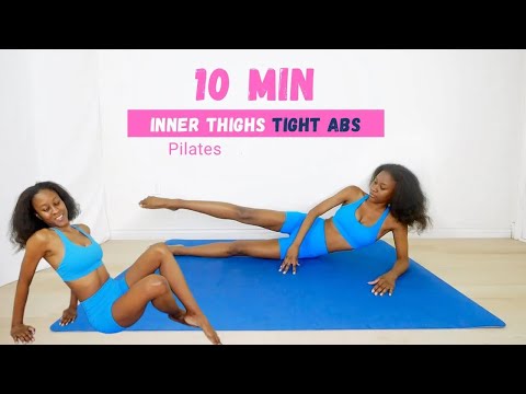 10MIN TOP MODEL SLIM INNER THIGHS WORKOUT// Toned slim leg pilates ( at-home)