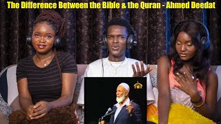 Christains React To The Difference Between the Bible & the Quran By Ahmed Deedat
