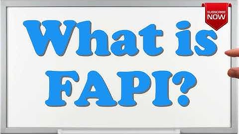 What is the full form of FAPI?
