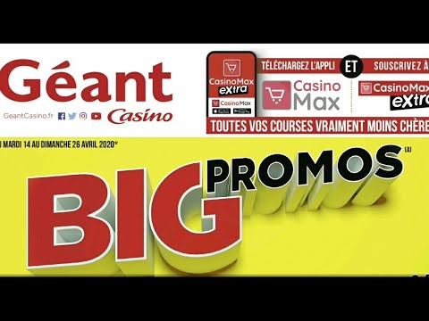 Geant casino catalogue promo