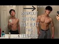 My workout routine to get buff as a teenager highly requested