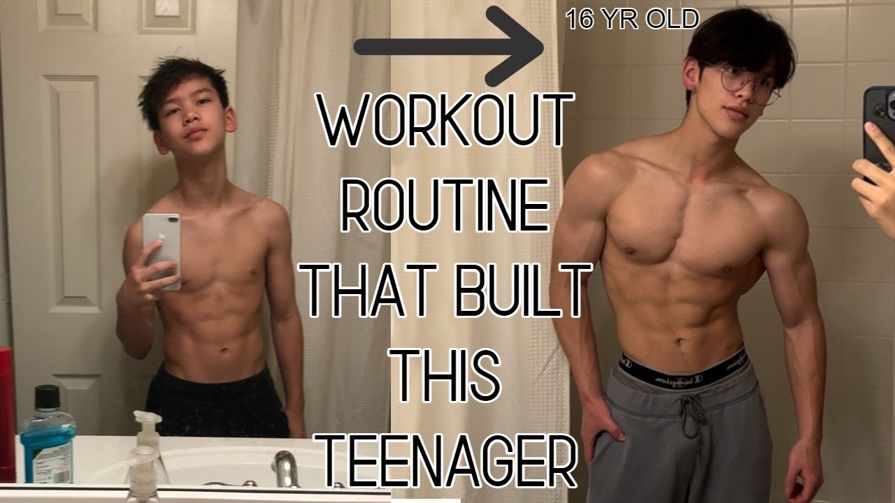 ⁣My Workout Routine To Get Buff As A Teenager (HIGHLY REQUESTED!!)