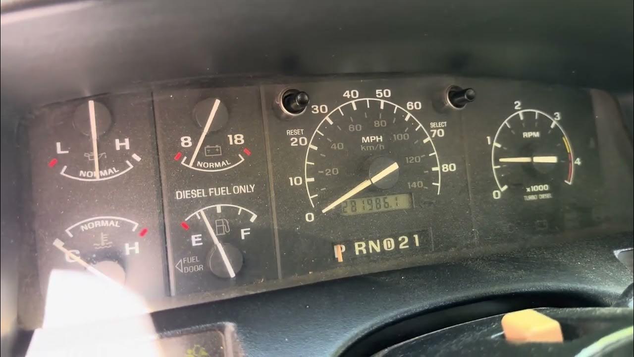 Cars and Bids : F350 cold start - YouTube