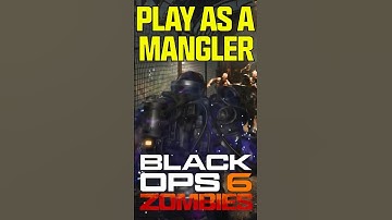 You Can PLAY As A Mangler in Black Ops 6 Zombies 😳