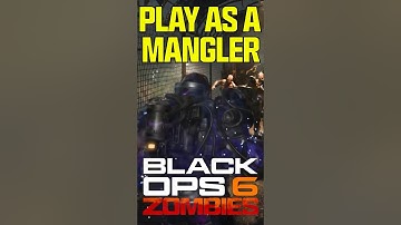 You Can PLAY As A Mangler in Black Ops 6 Zombies 😳