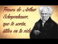 FRASES DE  ARTHUR SCHOPENHAUER, que te serán, útiles en tu vida