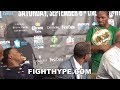 SHAWN PORTER AND ERROL SPENCE TALK TO EACH OTHER ABOUT FIGHTING NEXT; CLOWN THURMAN QUOTE