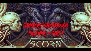 SCORN Gameplay Walkthrough Part 1 FULL GAME [1080P 60FPS XBOX SERIES S] - No Commentary