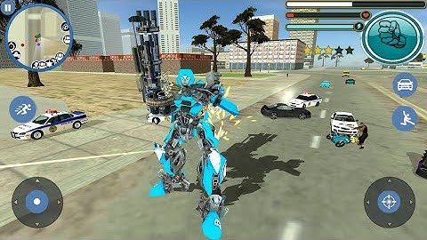 Amazing Robot Car Transforme Futuristic Supercar (by Walsh Gelbero) - Android Game Gameplay