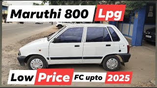 Budget Second hand Maruthi 800 car in tamil |used car in tamil | Vishnu Cars GOBICHETTIPALAYAM