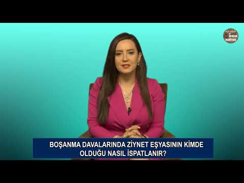 Boşanma Davasında Ziynet