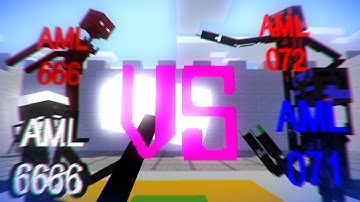 AML-666 & AML-6666 & AML-071 & AML-072 [Minecraft Battle Animation]