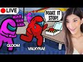 🔴Among Us! Valkyrae, Smajor, Toast, Corpse, Jacksepticeye, ShowThyme, Poki, DanTDM, Sykkuno