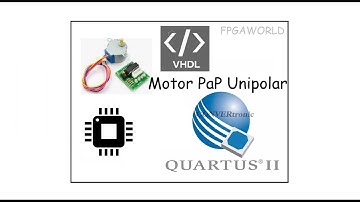 Implementación de motor paso a paso Unipolar en VHDL (Quartus II-Cyclone IV)
