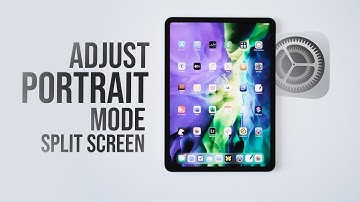 How to Adjust iPad Split Screen in Portrait Mode (tutorial)