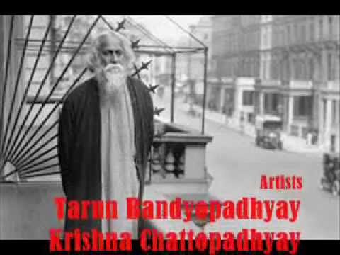 Amra Pothe Pothe Jabo Sare Sare   Rabindrasangeet   Tarun Bandyopadhyay  Krishna Chattopadhyay