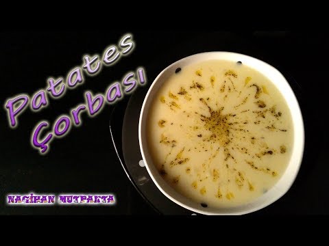 Terbiyeli Patates Çorbası Tarifi-Patates Çorbası Nasıl Yapılır-Çorba Tarifleri-YemekTarifleri