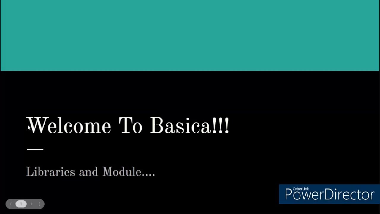 libraries and module in python | Basica - YouTube