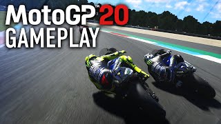 MotoGP 20 Gameplay PC - Valentino Rossi at Assen (MotoGP 2020 Game)