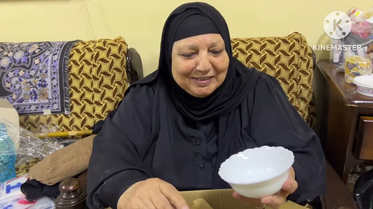 فرحت امي بالي نفسه فيه مشتريات وقفه رمضان 🌘 
