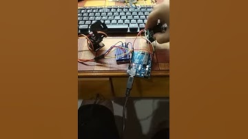 Testing Servo Motor and MPU6050 Gyro Sensor