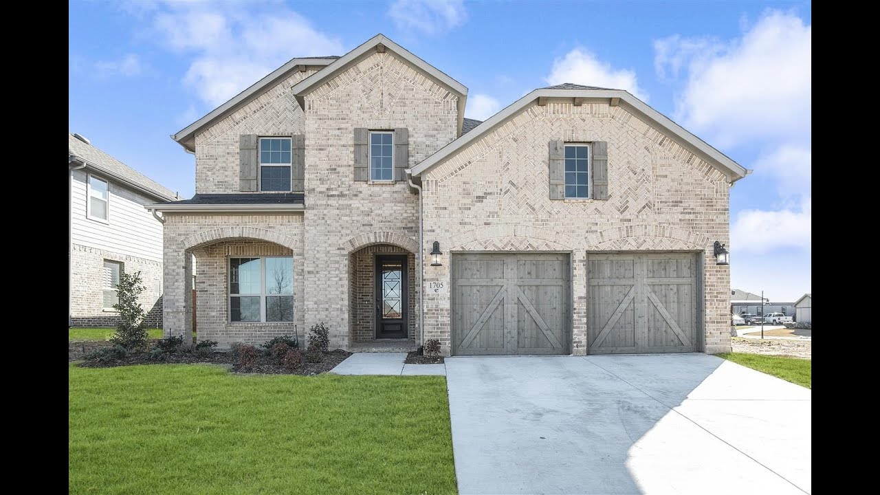The Navarro Mills (3218 Plan) in Lantana, TX YouTube