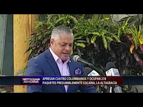 Apresan colombianos tras