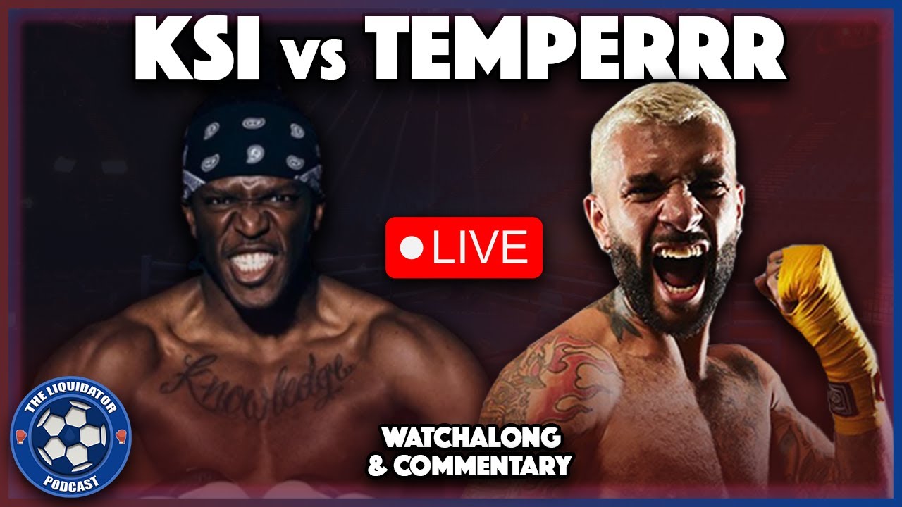 KSI vs FAZE TEMPER LIVE Fight Stream Misfits X Series 004 Boxing Watch Party and Commentary