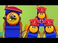 Bob le train | cinq petits bébés | sautantes rimes pour enfants | rime en français | 5 Little Babies