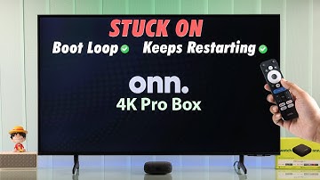 Fix- ONN 4K Pro Google TV Stuck on Logo! [Boot Looping, Keep Restarting]