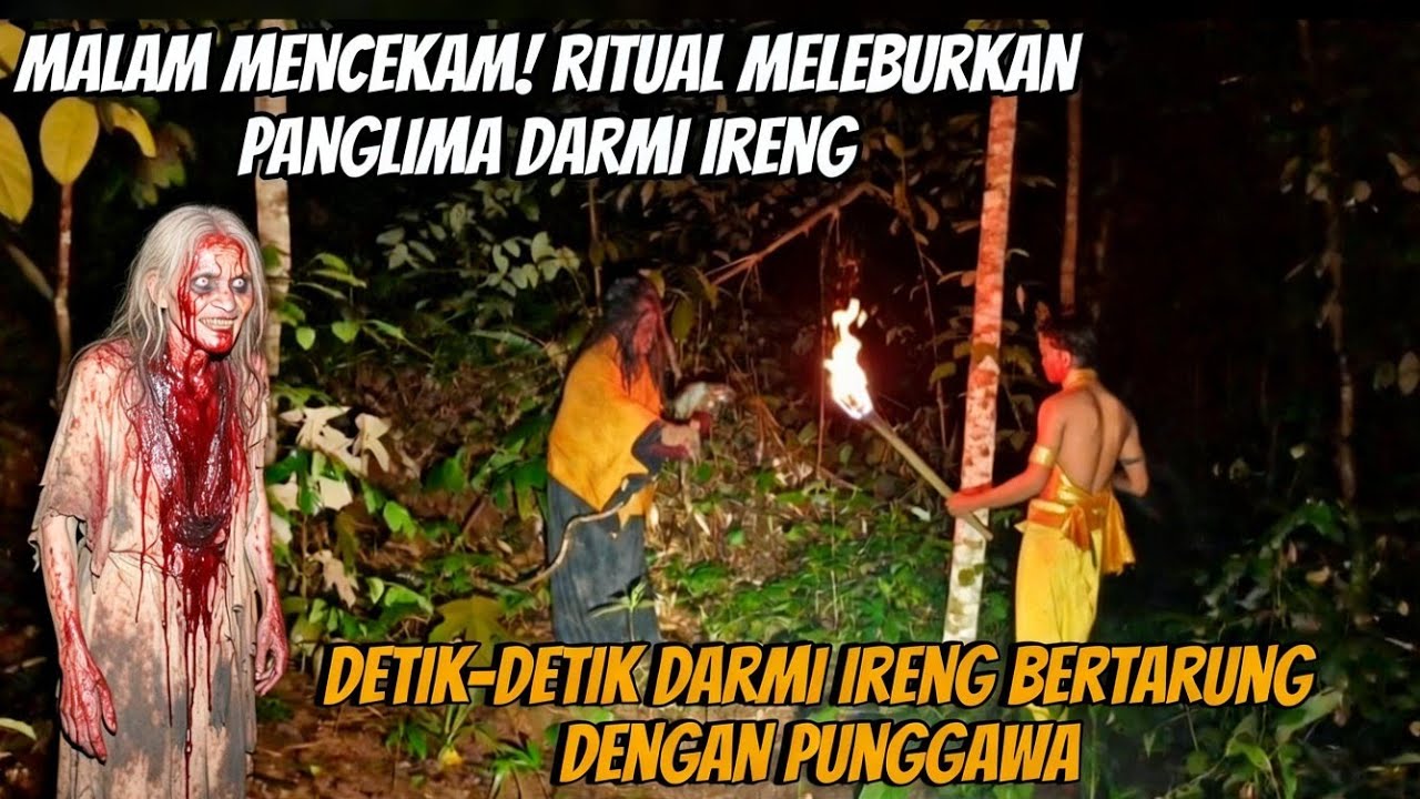 Malam Mencekam! Ritual Meleburkan Panglima Darmi Ireng #purwamisteri 
