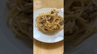 Try this easy pasta recipe for dinner??.easyrecipe shorts creamyspaghetti