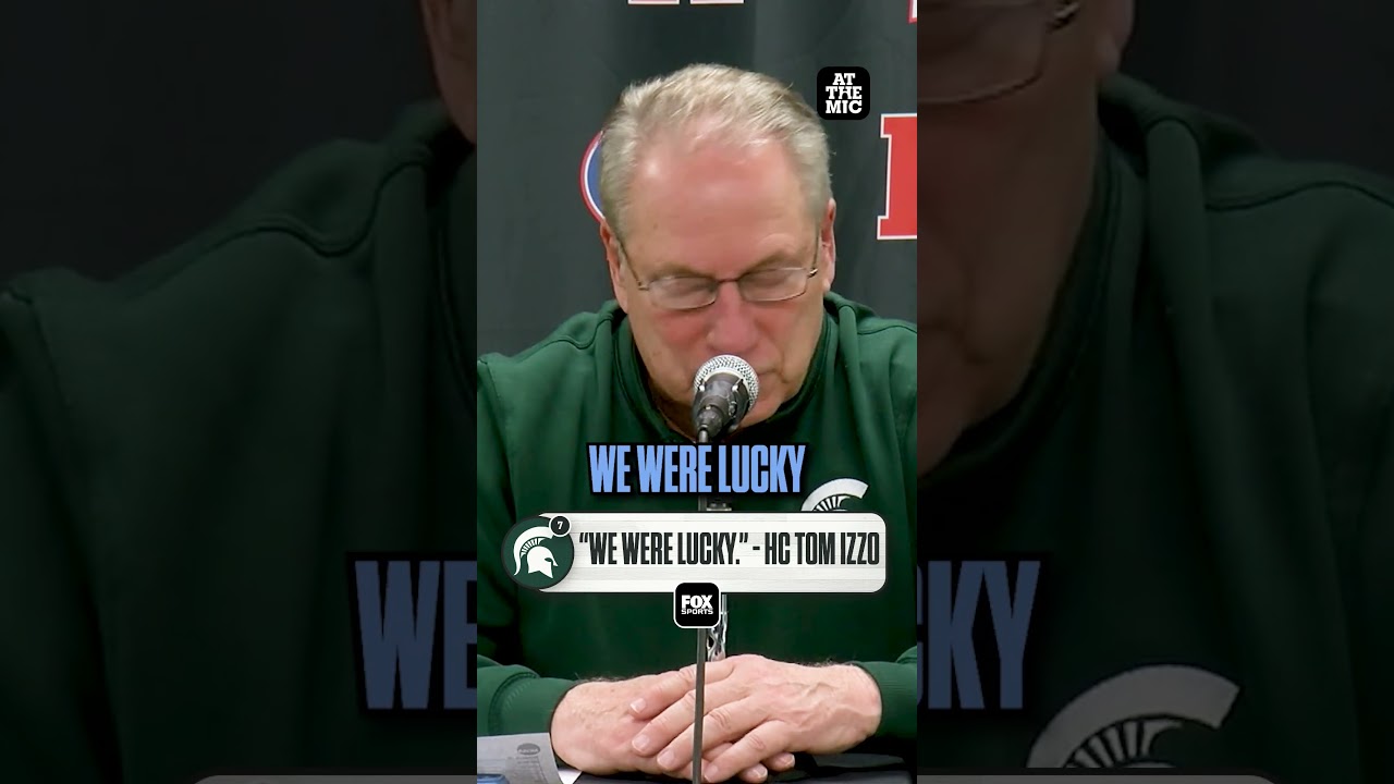 Tom Izzo calls win at Rutgers lucky 😬 