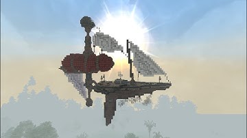 Steampunk Airship Timelapse