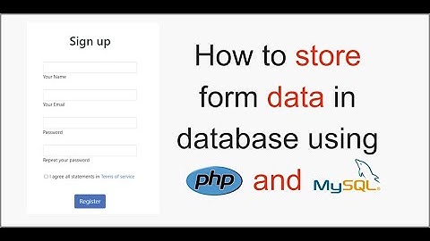 How to Insert Form Data into Database using PHP | MySQL | PHP Tutorial | Smart coding wallah |