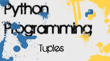 Python 3.3 Programming - 10 - Tuples