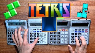Tetris theme - Calcultor cover Resimi