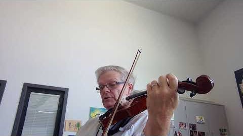 Essential Elements Violin Bk 3 #128 A Major Arpeggio