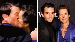 Matt Bomer and Jonathan Bailey KISS In Critics Choice Awards Audience