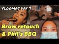 Retouched brows &amp; Phil&#39;s BBQ (Vlogmas day 9 + $100 giveaway)