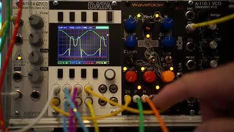 DPW Design  Mög WF-1 Wavefolder demo(2/2)