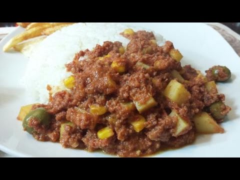 Puerto Rican Corn Beef (English Version)